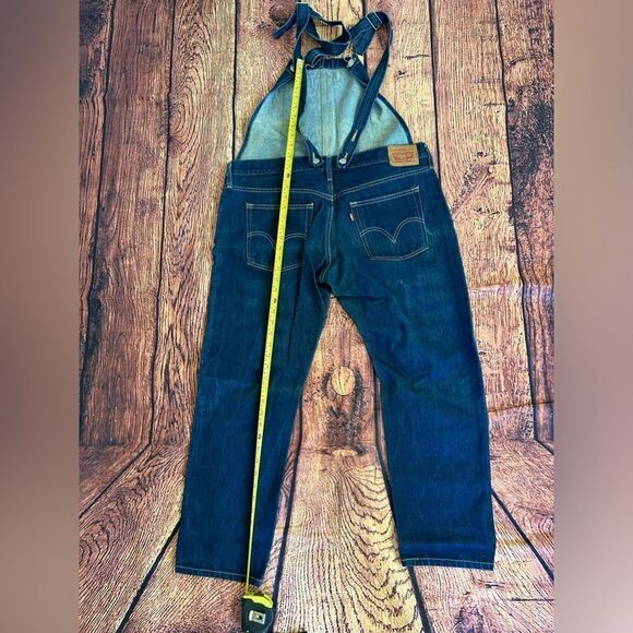 Vintage‎ Womens Levis Special Reserve Bibs Large - Picture 5 of 16